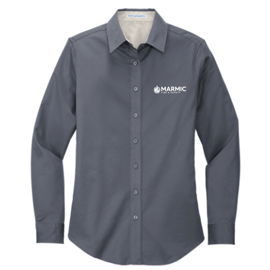 Heavyweight - Ladies Button Down (Port Authority) - Image 2