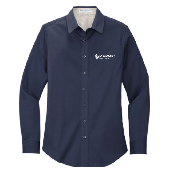 Heavyweight - Ladies Button Down (Port Authority) - Image 3