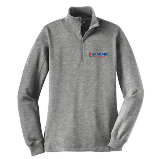 WORK STYLE Heavyweight - Zip Ladies Pullover (Sport-Tek) - Image 2