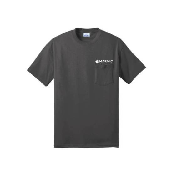 T-shirt TALL Cotton Short Sleeve with Pocket (50/50 Cotton Poly) - <b>NEW</b> - Image 4