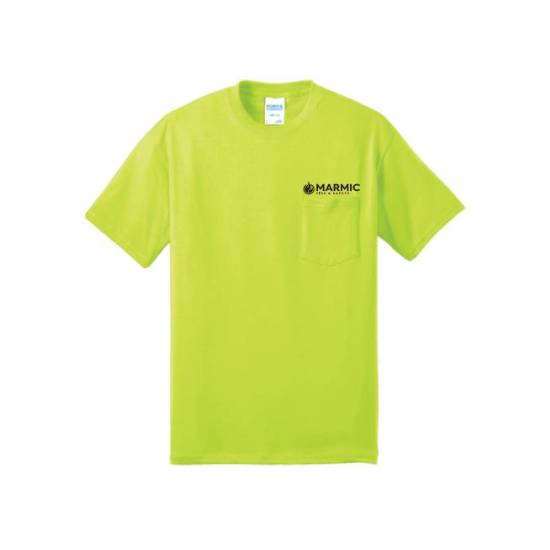 T-shirt TALL Cotton Short Sleeve with Pocket (50/50 Cotton Poly) - <b>NEW</b> - Image 5