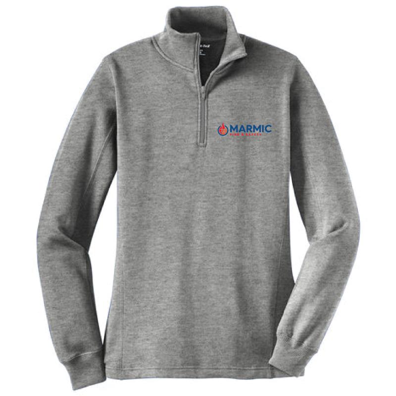 WORK STYLE Heavyweight - Zip Ladies Pullover (Sport-Tek) - Image 2