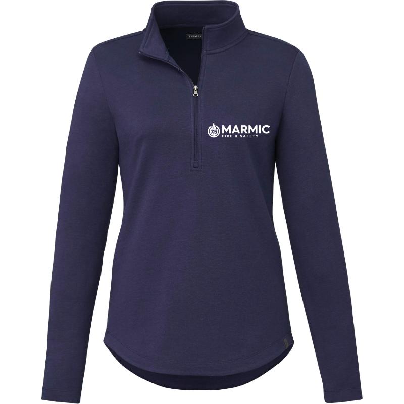 DRESS STYLE Lightweight - Zip Ladies Pullover (Rigi) - Image 3