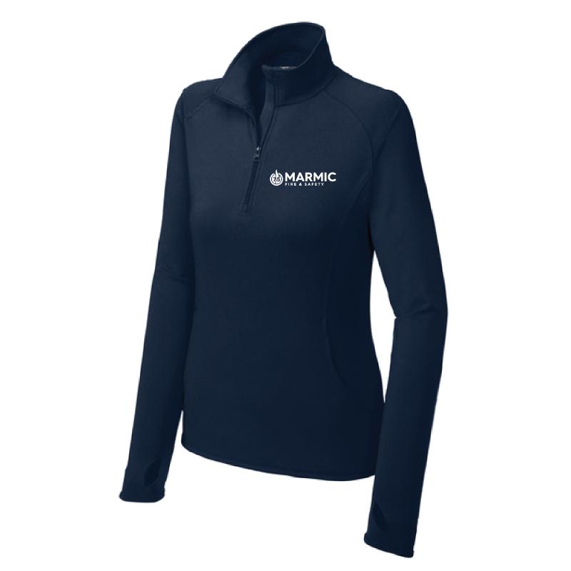 WORK STYLE Lightweight - Zip Ladies Pullover (Sport-Tek) - Image 2
