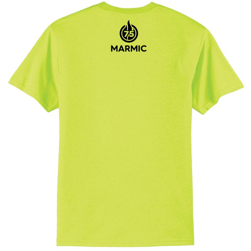 Safety Green SHORT SLEEVE Blended – Tshirt (Port & Company) - Image 2