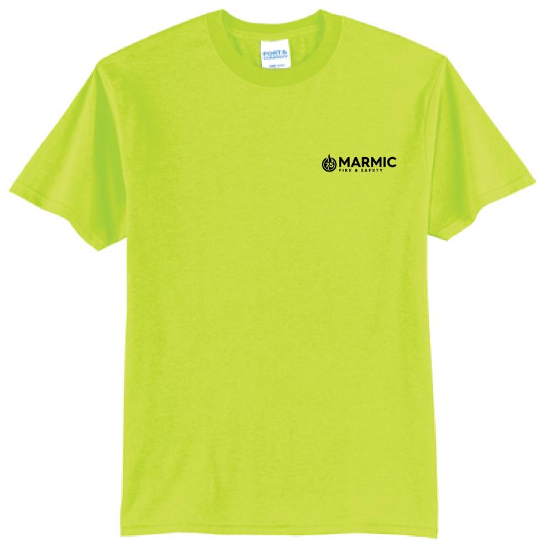Safety Green SHORT SLEEVE Blended – Tshirt (Port & Company)